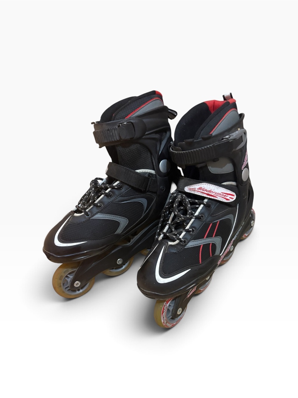 BLADERUNNER By Rollerblade Advantage Pro Inline Skates Black Red Size 10